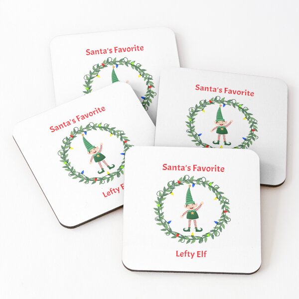 Item preview, Santa's Favorite Lefty Elf designed and sold by Leftyshop.