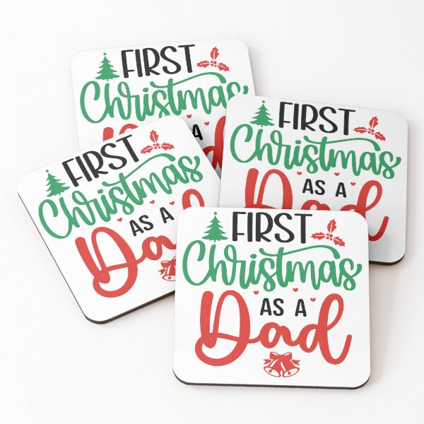 Item preview, First Christmas as a Dad designed and sold by RainbowProjects.