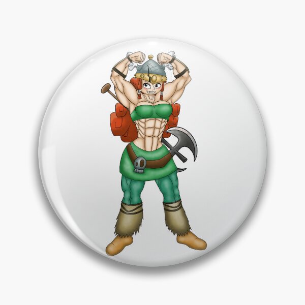 Item preview, Bodybuilder Barbara (Rayman) designed and sold by MustacheTwirler.