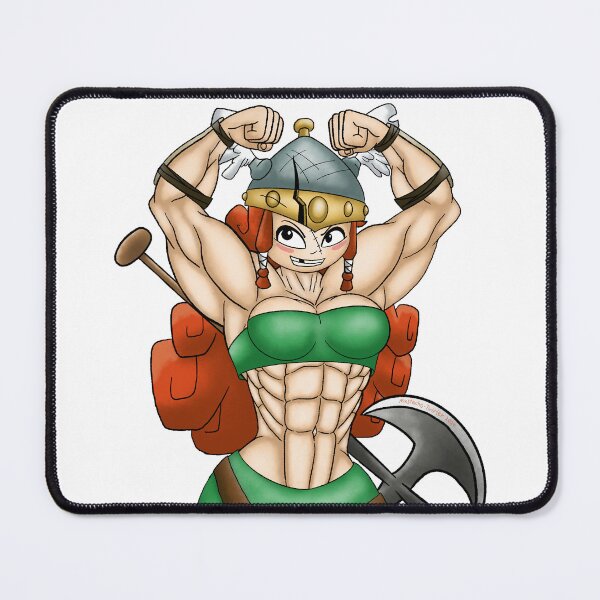Item preview, Bodybuilder Barbara (Rayman) designed and sold by MustacheTwirler.