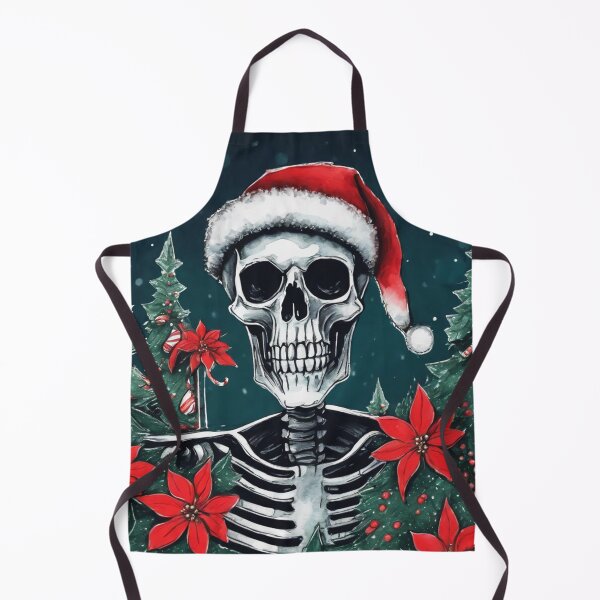 Item preview, Christmas and Holiday Skeleton - Watercolor & Ink 11 designed and sold by KBMediaArt.
