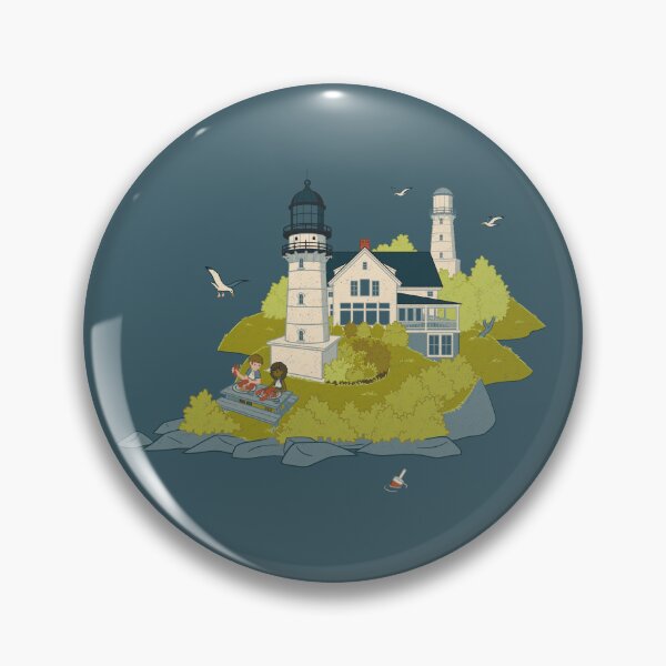 Item preview, Cape Elizabeth Light East designed and sold by JadaFitch.