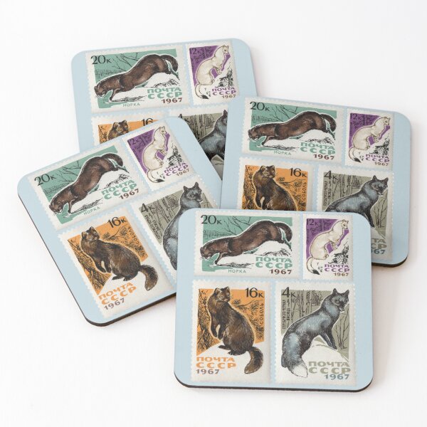 Item preview, USSR Soviet Union Post Stamps designed and sold by RayCrimson.