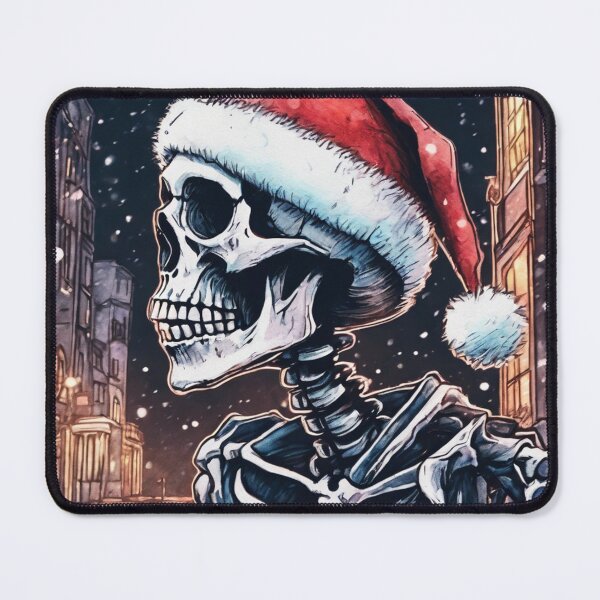 Item preview, Christmas and Holiday Skeleton - Watercolor & Ink 12 designed and sold by KBMediaArt.