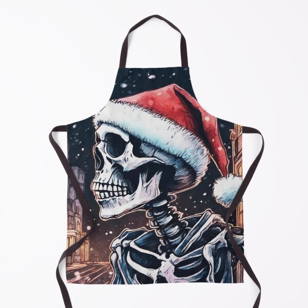 Item preview, Christmas and Holiday Skeleton - Watercolor & Ink 12 designed and sold by KBMediaArt.