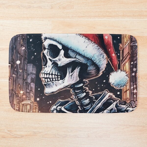 Item preview, Christmas and Holiday Skeleton - Watercolor & Ink 12 designed and sold by KBMediaArt.