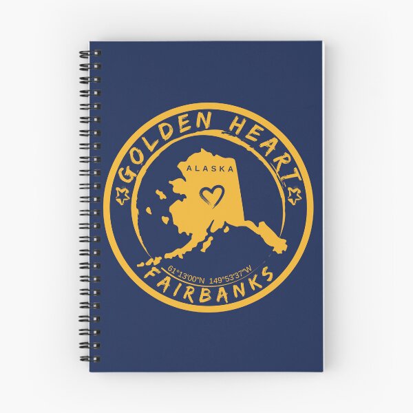 Item preview, Fairbanks Golden Heart designed and sold by GediaPrints.