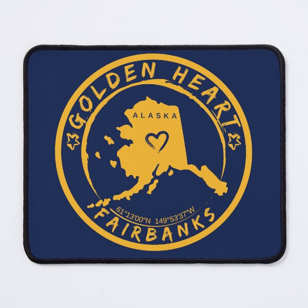 Item preview, Fairbanks Golden Heart designed and sold by GediaPrints.