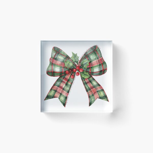 Item preview, Merry & Bright, bow. designed and sold by Geek'eh Goods.