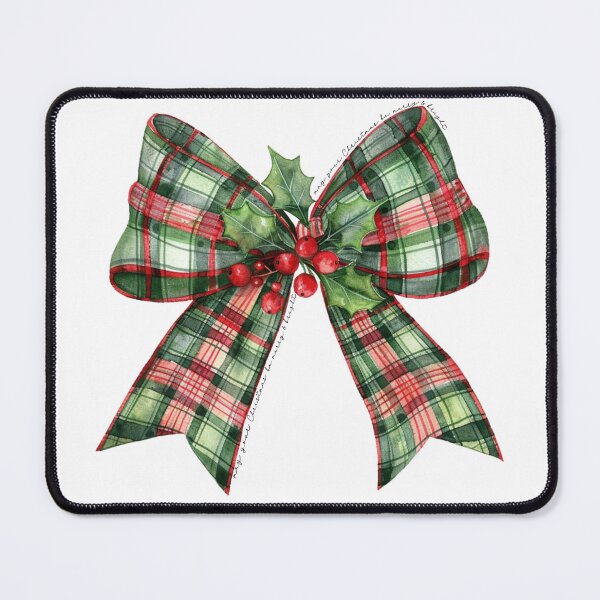 Item preview, Merry & Bright, bow. designed and sold by Geek'eh Goods.