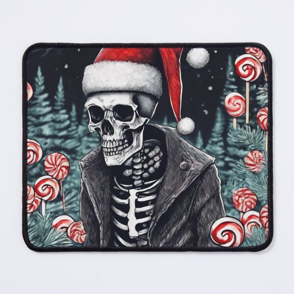 Item preview, Christmas and Holiday Skeleton - Watercolor & Ink 13 designed and sold by KBMediaArt.