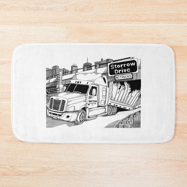 Item preview, Boston: Truck Getting "Storrowed" designed and sold by Conor Plunkett.