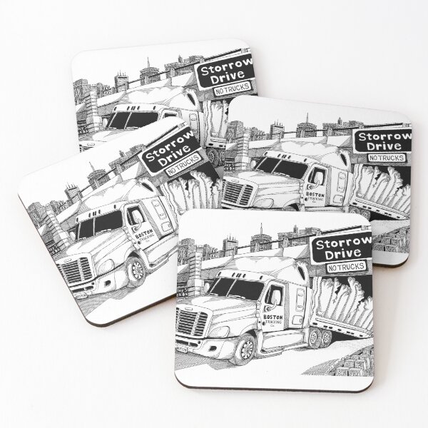 Item preview, Boston: Truck Getting "Storrowed" designed and sold by Conor Plunkett.