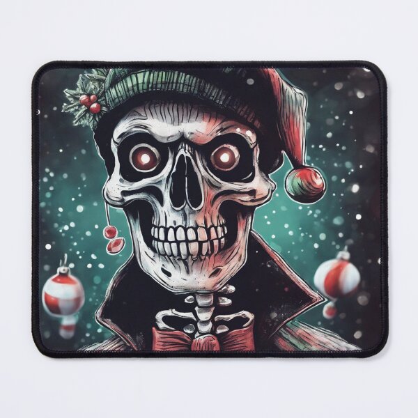 Item preview, Christmas and Holiday Skeleton - Watercolor & Ink 14 designed and sold by KBMediaArt.