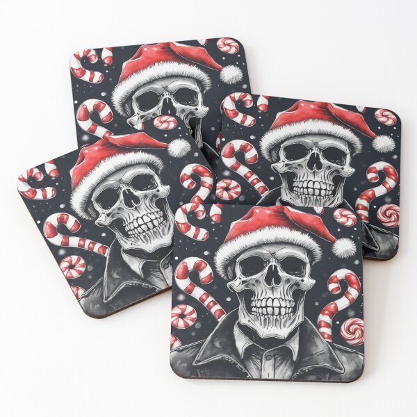 Item preview, Christmas and Holiday Skeleton - Watercolor & Ink 15 designed and sold by KBMediaArt.