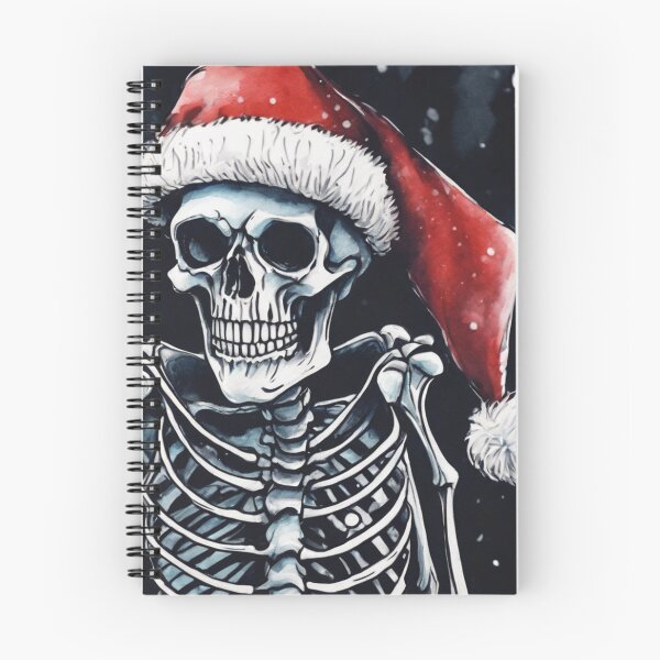 Item preview, Christmas and Holiday Skeleton - Watercolor & Ink 16 designed and sold by KBMediaArt.