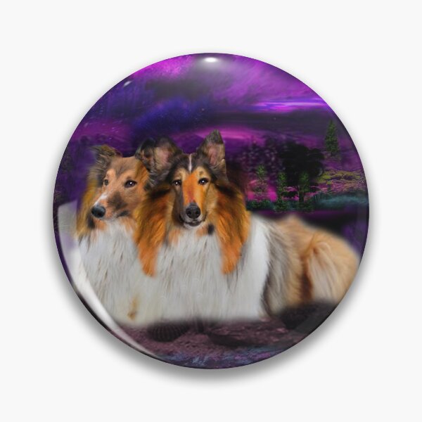 Item preview, Collie morado designed and sold by Patricia Brown.