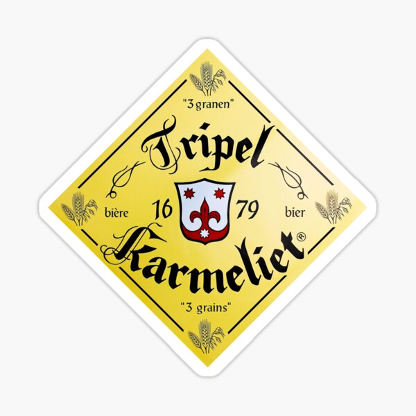 Tripel karmeliet Sticker