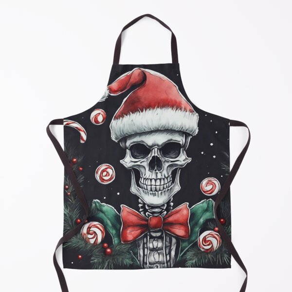 Item preview, Christmas and Holiday Skeleton - Watercolor & Ink 17 designed and sold by KBMediaArt.