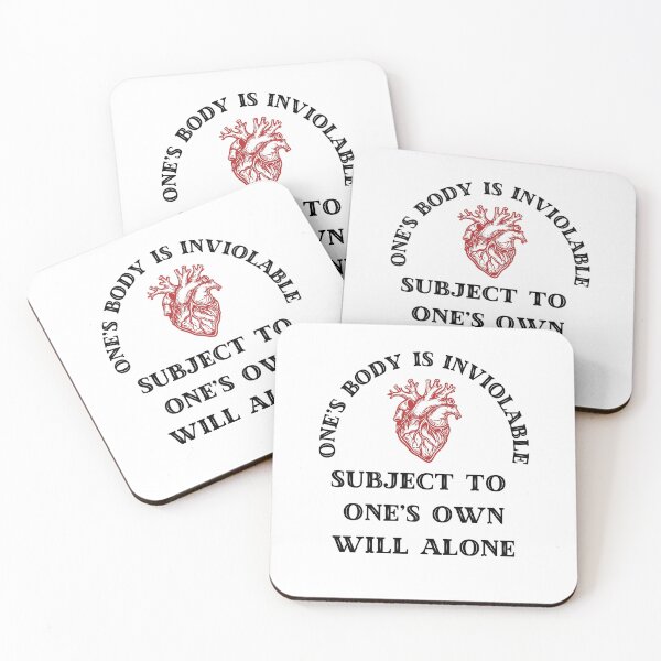 Item preview, One’s body is inviolable, subject to one’s own will alone. designed and sold by Denvervineart.
