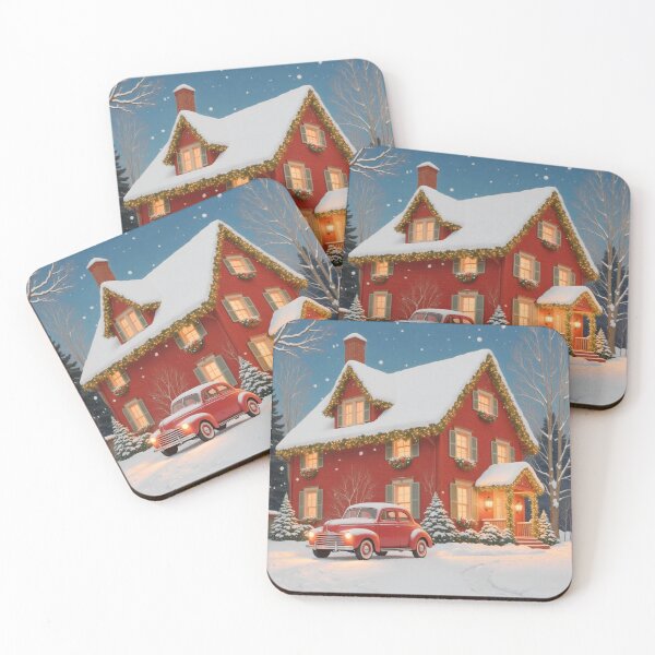 Item preview, VINTAGE AESTHETIC CHRISTMAS SCENE ART #7 designed and sold by Arts4U.
