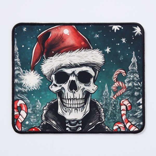 Item preview, Christmas and Holiday Skeleton - Watercolor & Ink 18 designed and sold by KBMediaArt.