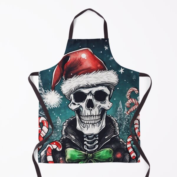 Item preview, Christmas and Holiday Skeleton - Watercolor & Ink 18 designed and sold by KBMediaArt.