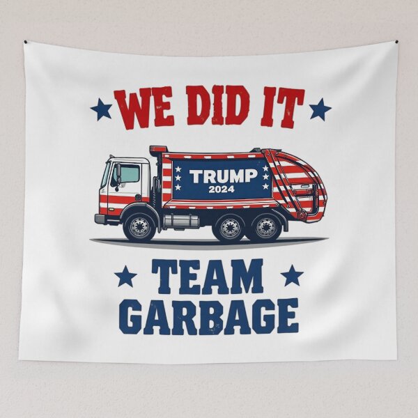 Item preview, We Did It Team Garbage 2024 designed and sold by Mryoussefwac.