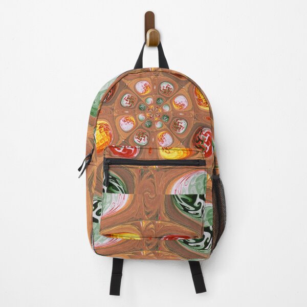 Item preview, Kaleidoscopic Abstract Planets Pattern designed and sold by pinkal.