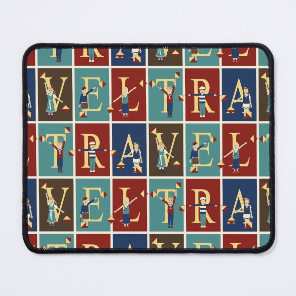 Item preview, Vintage Travel in Semaphore designed and sold by Colour Angel by KV.