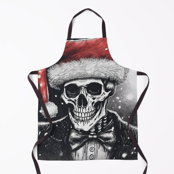 Item preview, Christmas and Holiday Skeleton - Watercolor & Ink 19 designed and sold by KBMediaArt.