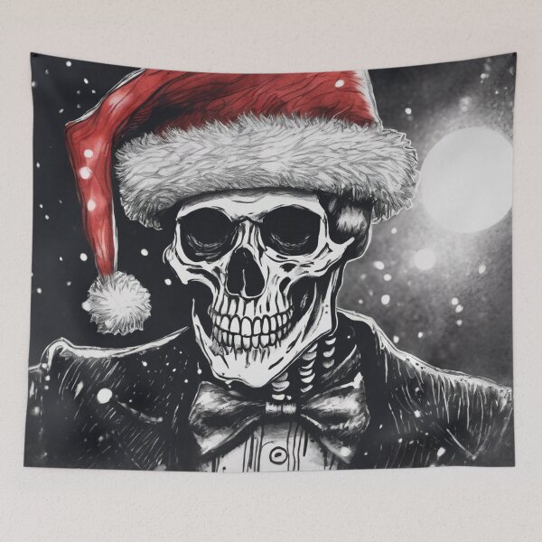 Item preview, Christmas and Holiday Skeleton - Watercolor & Ink 19 designed and sold by KBMediaArt.
