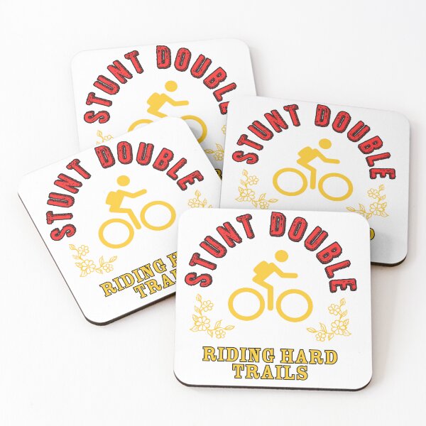 Item preview, Stunt Double Riding Hard Trails designed and sold by Average Dude Riding Hard Trails.