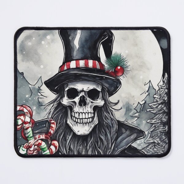 Item preview, Christmas and Holiday Skeleton - Watercolor & Ink 20 designed and sold by KBMediaArt.