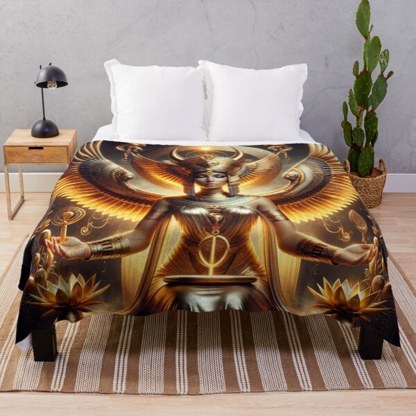 Item preview, Ancient Egyptian Goddess Aset designed and sold by AnalajiaDesigns.