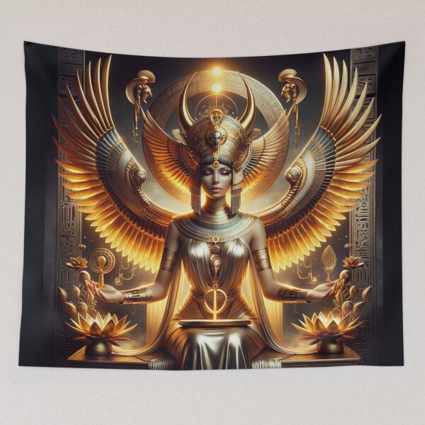 Item preview, Ancient Egyptian Goddess Aset designed and sold by AnalajiaDesigns.