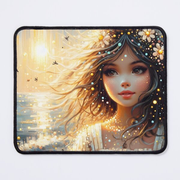 Item preview, The girl on the background of the sea designed and sold by NadyaMichaels.