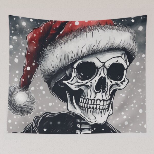 Item preview, Christmas and Holiday Skeleton - Watercolor & Ink 21 designed and sold by KBMediaArt.