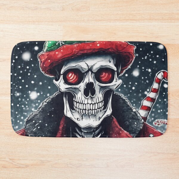 Item preview, Christmas and Holiday Skeleton - Watercolor & Ink 22 designed and sold by KBMediaArt.