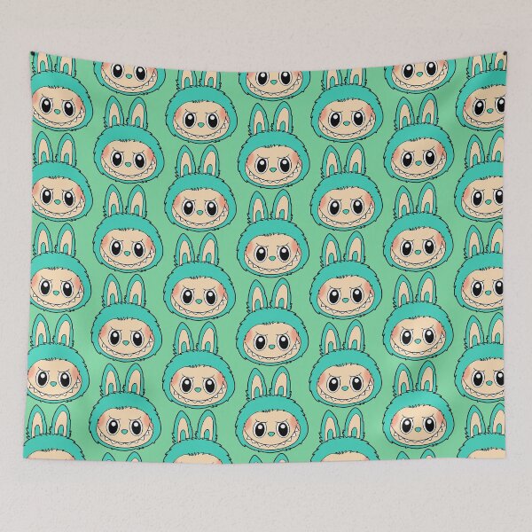 Item preview, labubu whole body and peeker design green designed and sold by Diyanggostyle.