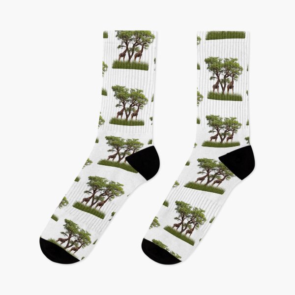 Item preview, Acacia tree and giraffes designed and sold by Gardenpets.