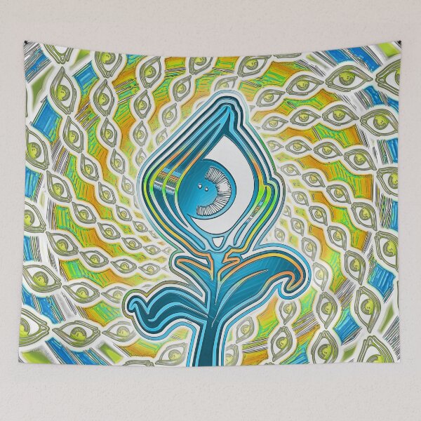Item preview, InfiniteEyeBloom6 designed and sold by Klaus Bremner (Autotelic Art).