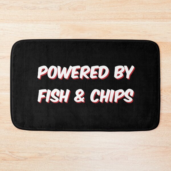 Item preview, Powered by Fish & Chips designed and sold by bravoalpha.