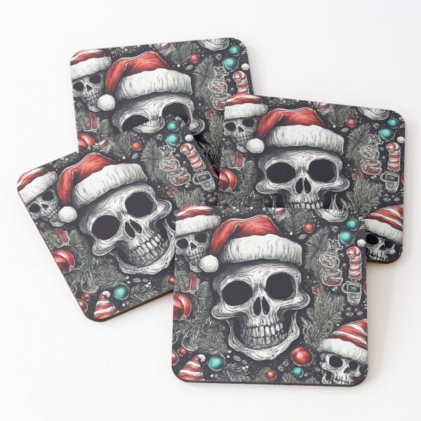 Item preview, Christmas and Holiday Skeleton - Watercolor & Ink 24 designed and sold by KBMediaArt.