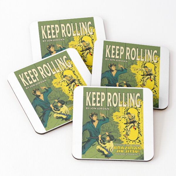 Item preview, Keep Rolling BJJ Book designed and sold by jonathanejordan.
