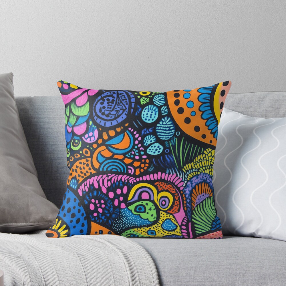 Item preview, Throw Pillow designed and sold by Ellimade.