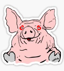 pig love Sticker