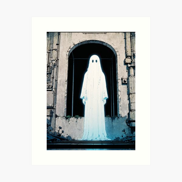 Item preview, Ghost in Urban Ruins designed and sold by nikolaial.