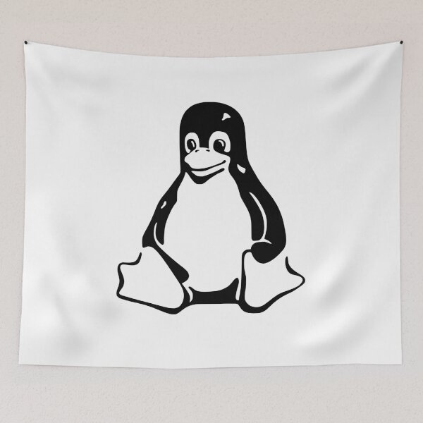 Item preview, Tux Mascot T-Shirt Penguin Linux Transparent Logo designed and sold by Rainwater Merch.