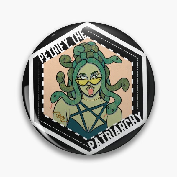 Item preview, Petrify the Patriarchy (White Text) designed and sold by Lampblack and Bone.